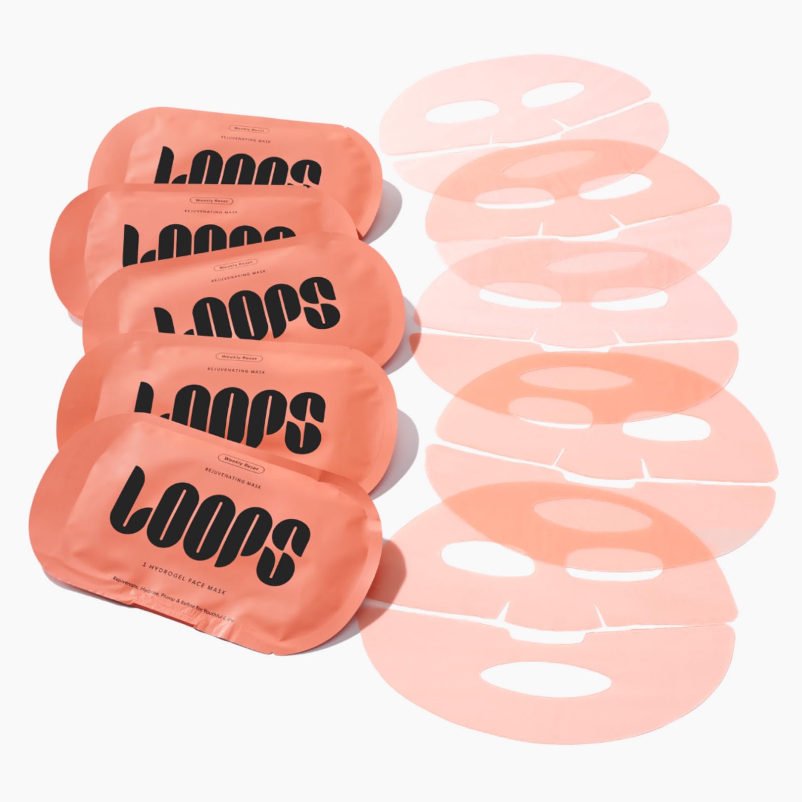 LOOPS reinicio semanal: empaque del kit para cuidado facial