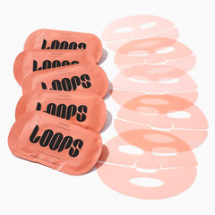 LOOPS reinicio semanal: empaque del kit para cuidado facial