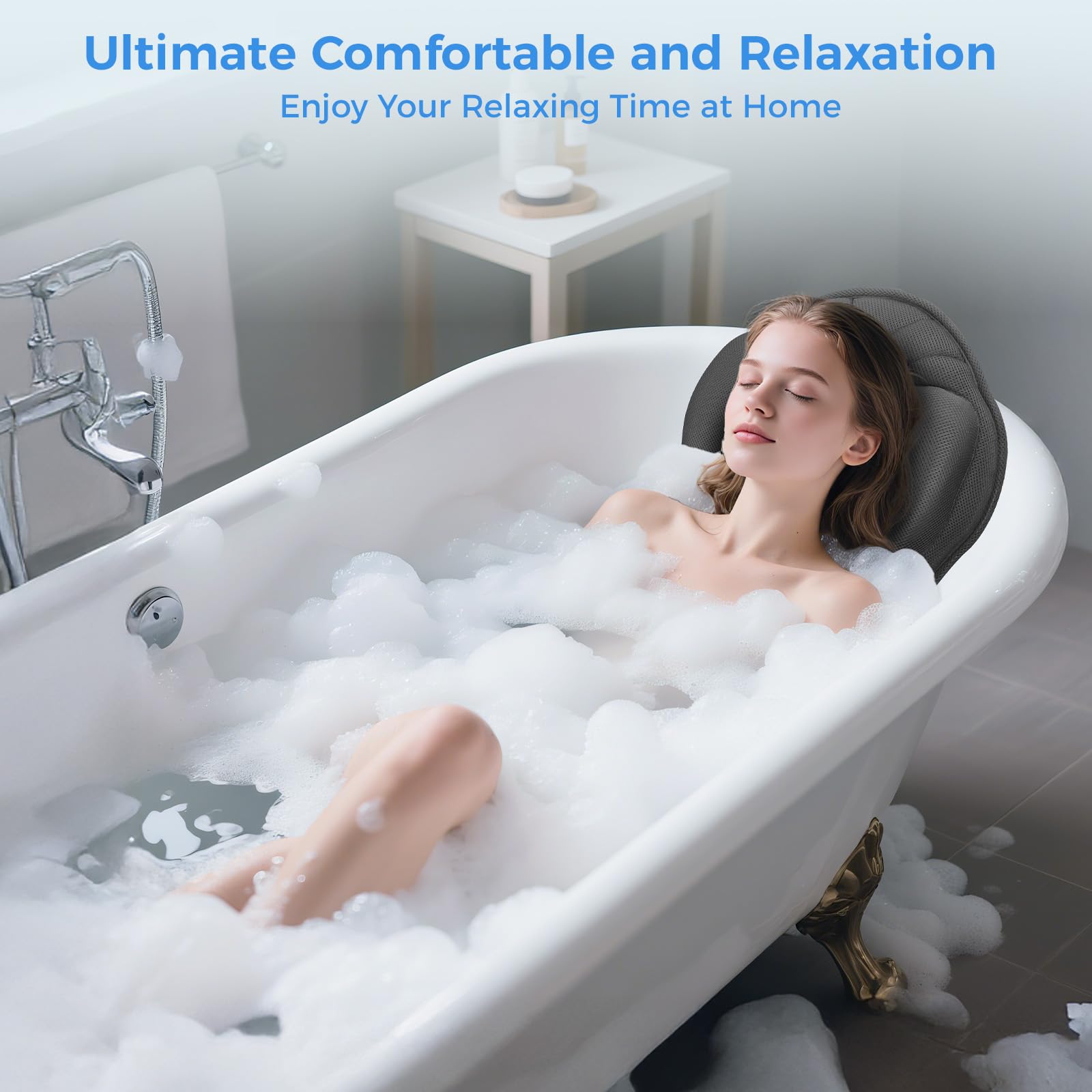 LOOWARTS ajuste universal para bañeras de diferentes tamaños.