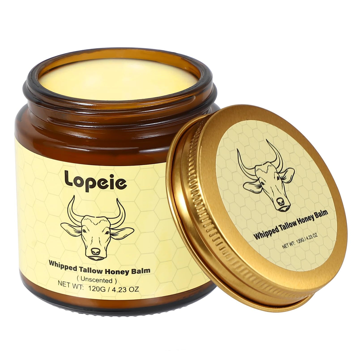 Lopeie Manteca de Vaca Envase: hidratación profunda para piel seca.