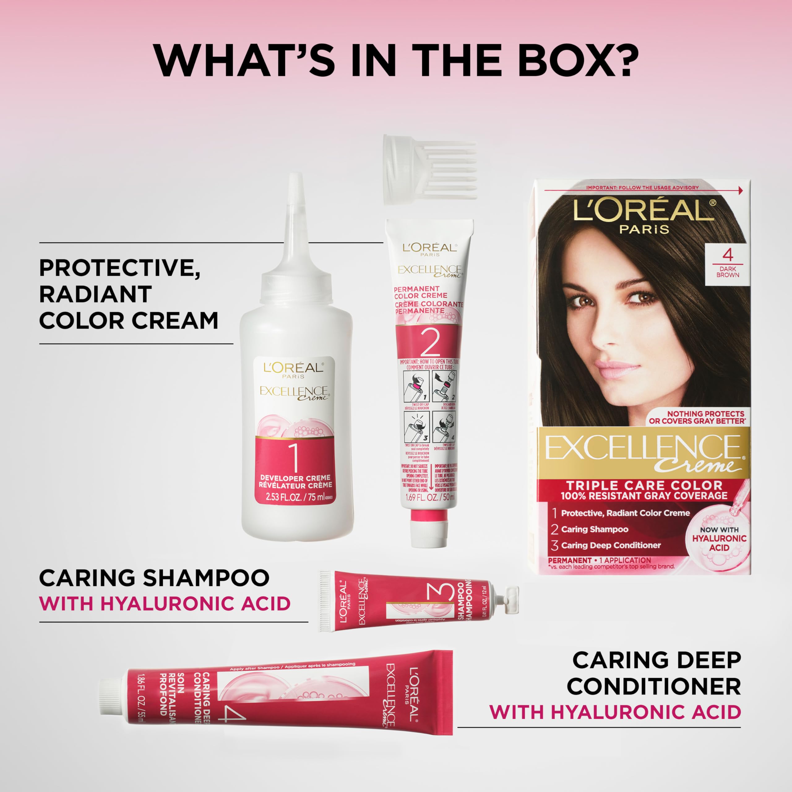 L'Oreal Paris Excellence Crème: acondicionador profundo para cuidado prolongado.