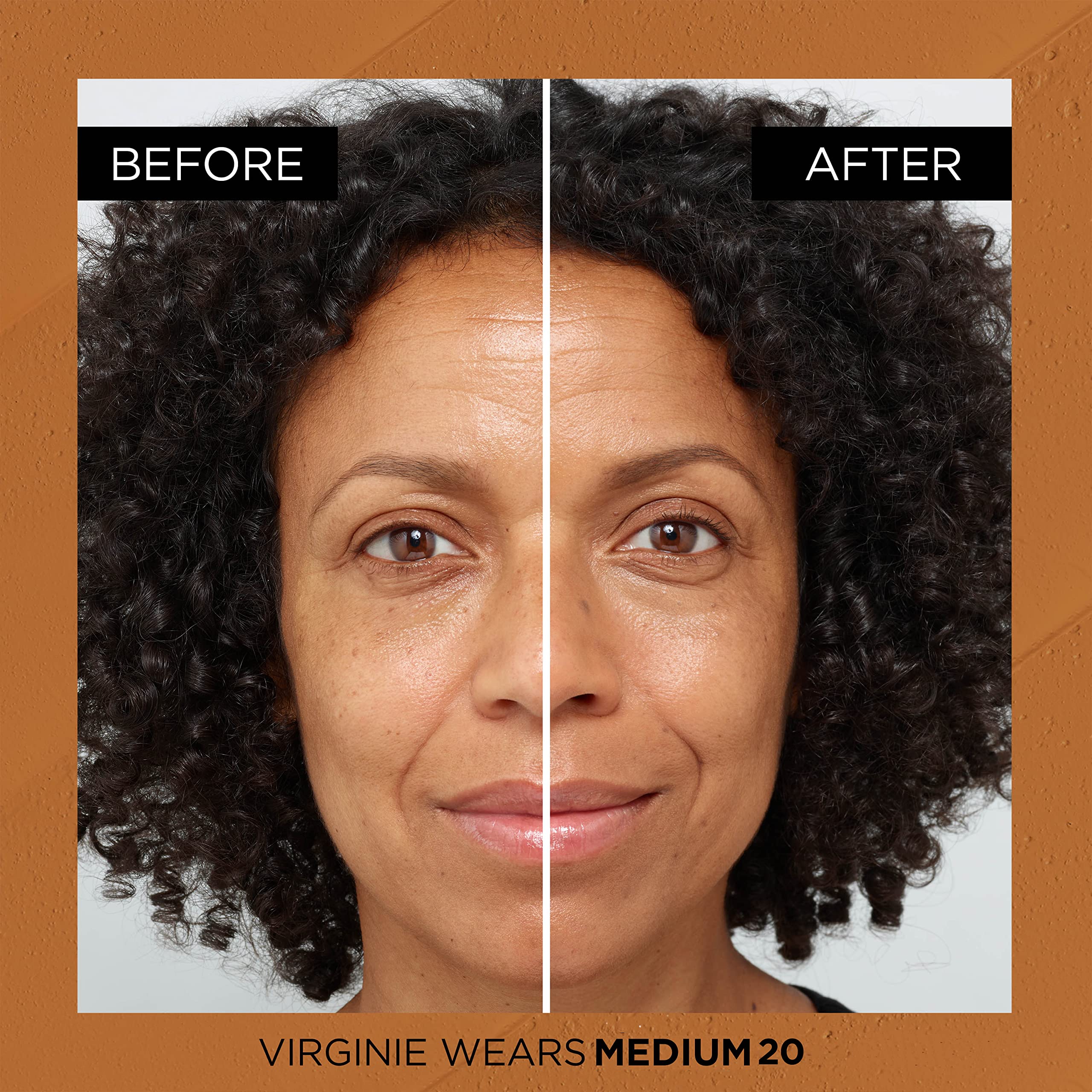 Tono uniforme visible con Age Perfect en piel clara a media.