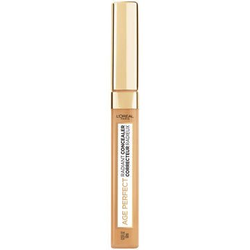 Corrector Age Perfect Radiante de L'Oréal Paris, aplicación delicada para cubrir ojeras.