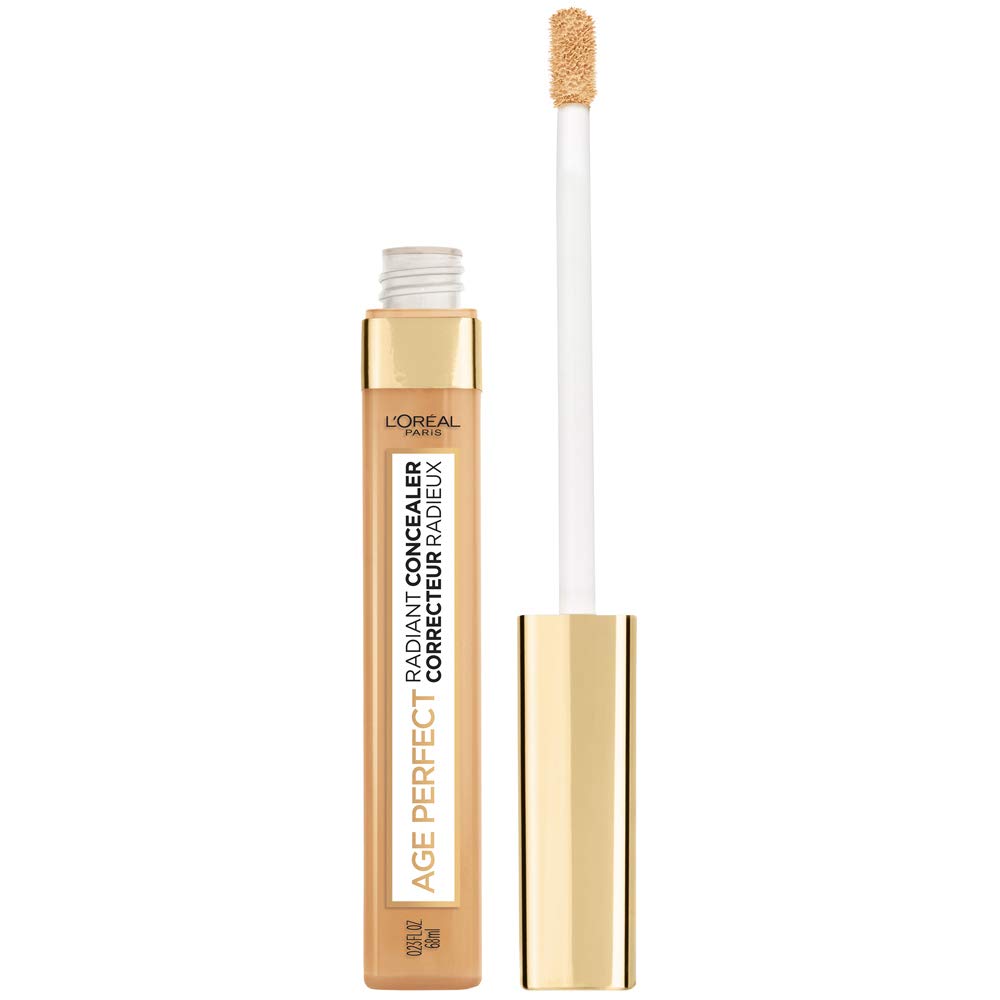 Corrector Age Perfect Radiante de L'Oréal Paris, bote iluminador, hidrata piel madura.