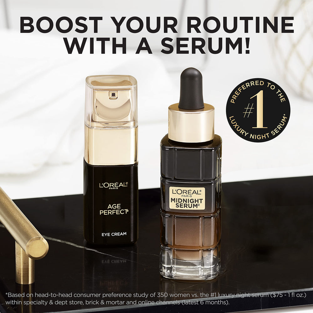 L'Oreal Paris Age Perfect contorno ojos, dermatológicamente probado para seguridad.