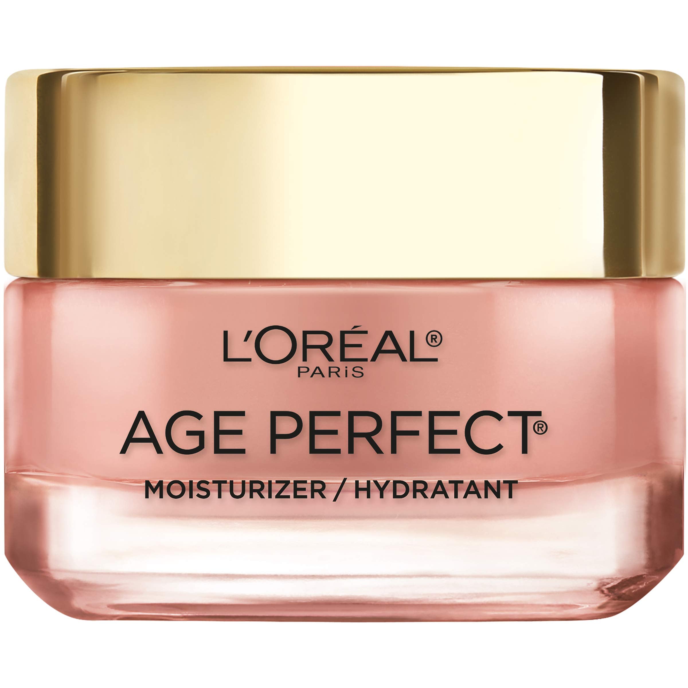 L’Oréal Paris Age Perfect Rosy Tone revela tono rosado natural en piel madura.
