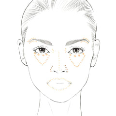 Uso con brocha para un acabado profesional y difuminado del corrector True Match.