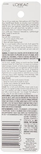 Lápiz para cejas cremosa de L’Oréal Paris ofrece acabado natural y definido.