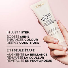 L'Oreal Paris Brillo tonificante con coco para cabello suave.