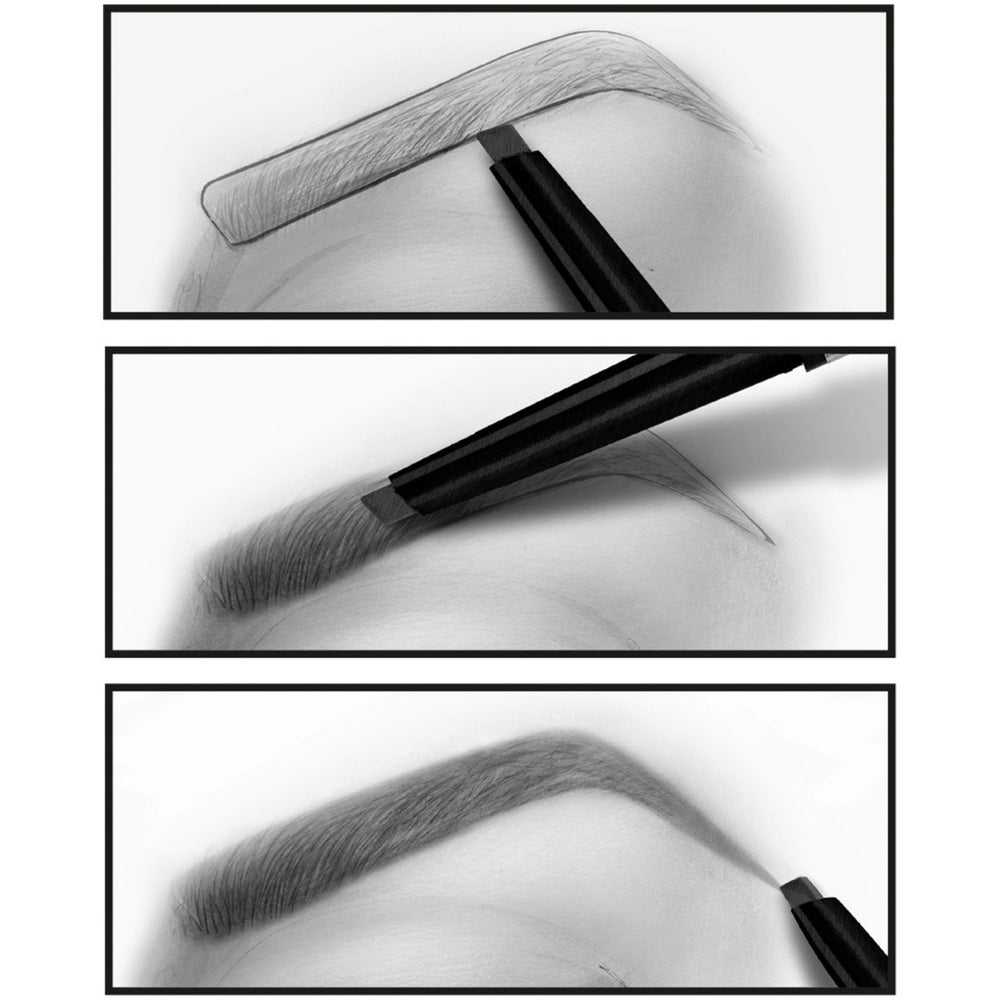 Diseño compacto para retoques diarios con Brow Stylist Shape & Fill.