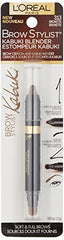 L’Oréal Paris Brow Stylist Kabuki Blender en acción para definir cejas con suavidad.