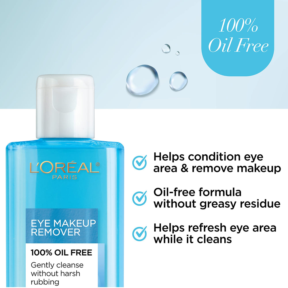 L'Oréal Paris Clean Artiste dermatológicamente probado apto para lentes de contacto