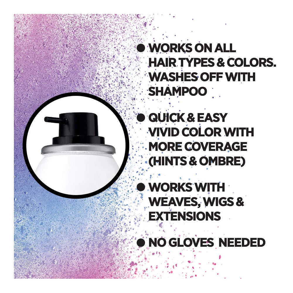 L’Oréal Paris Colorista rosa intenso para disfraces y fiestas, color temporal que se va.