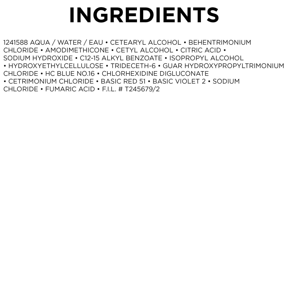 Acabado sedoso con fórmula nutritiva durante coloración temporal