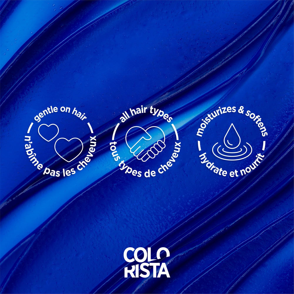 Máscara colorante acondicionadora para coloración semipermanente sin amoníaco