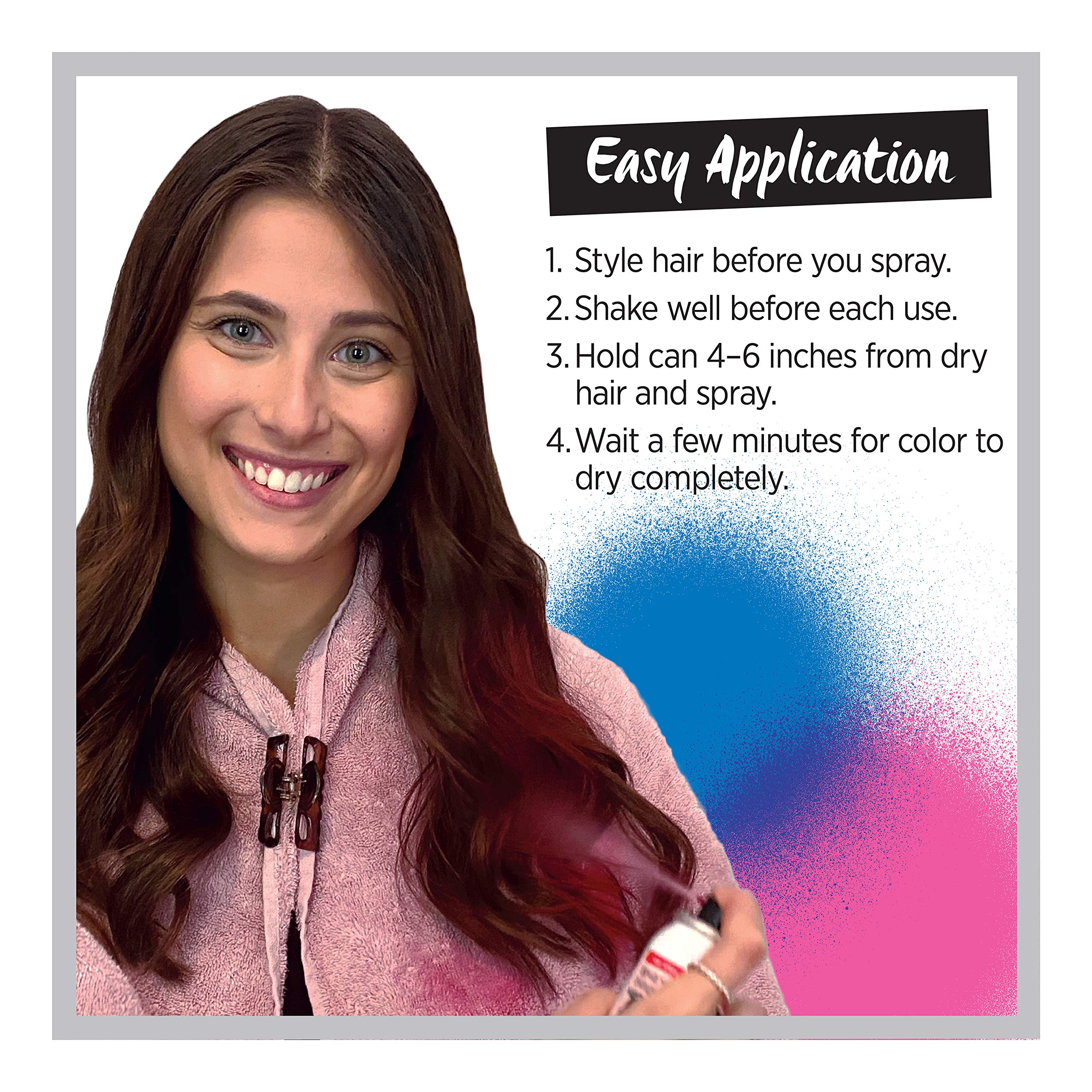 L’Oréal Paris Colorista rosa intenso para crear efecto ombré suave y moderno.