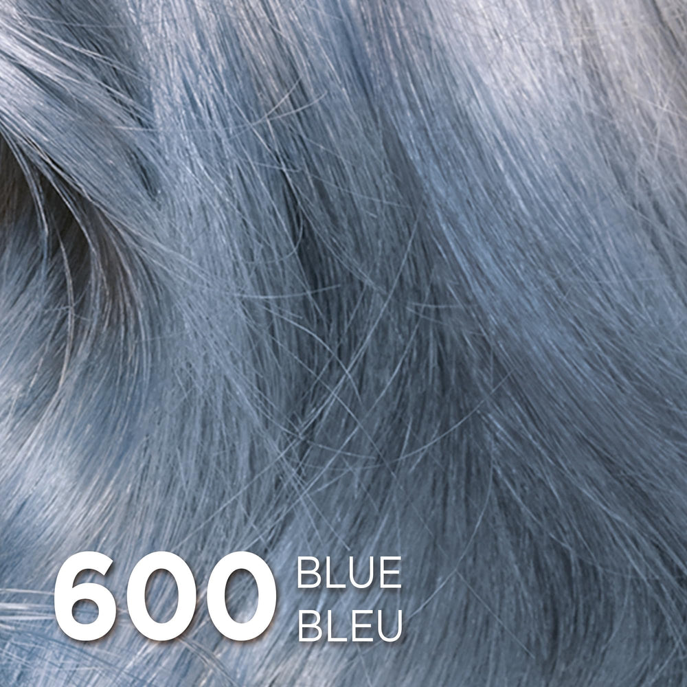 Colorista: textura de mascarilla color azul para aplicación suave.