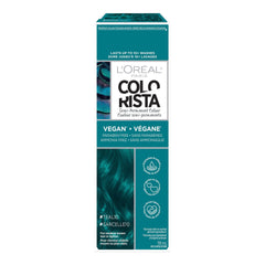 L'Oréal Paris Colorista turquesa aplicado en castaño para reflejos vibrantes