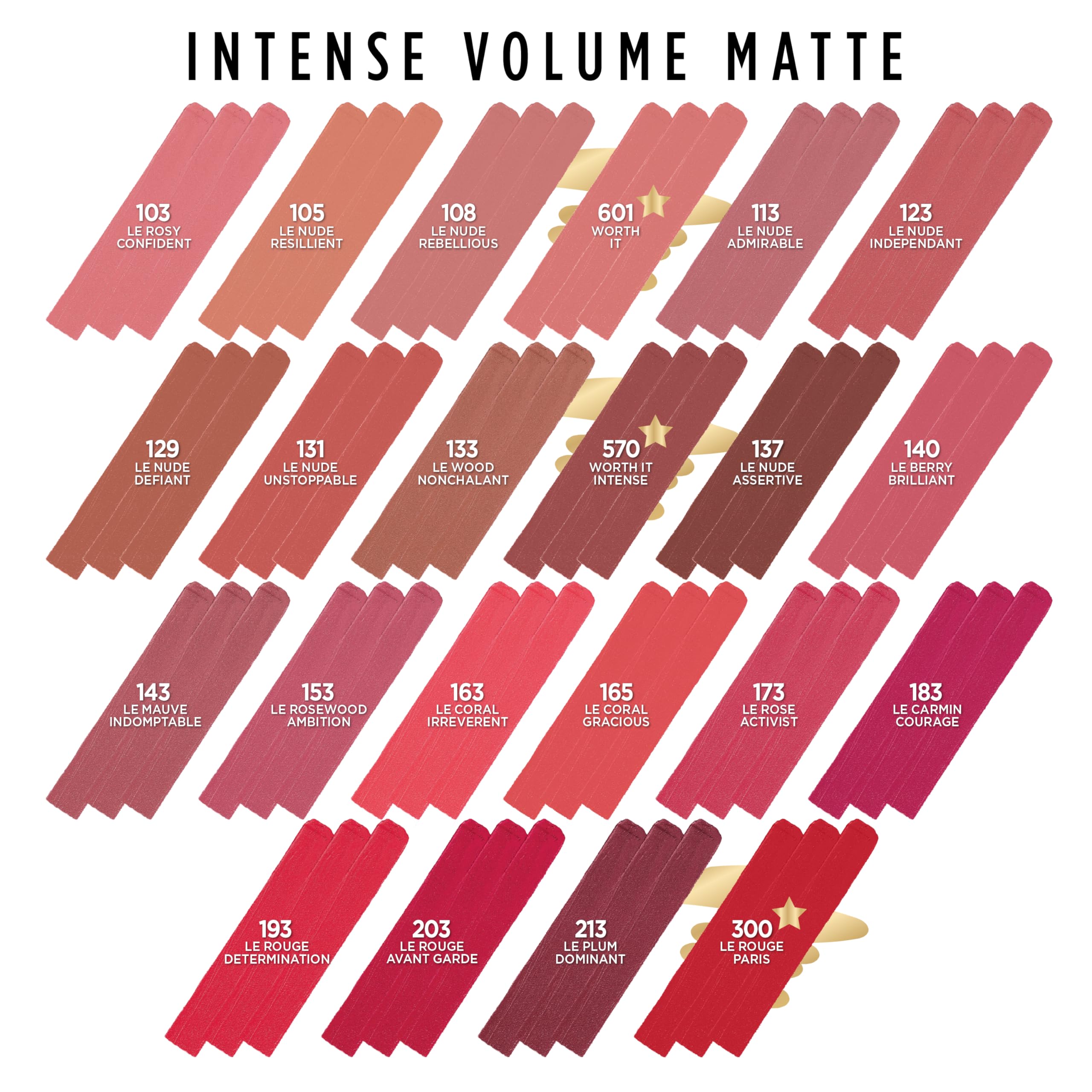 L'Oréal Paris Colour Riche Intense Volume Matte, punta slim para aplicación precisa y delineado
