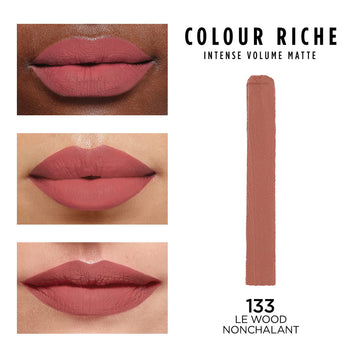 L'Oréal Paris Colour Riche Intense Volume Matte, textura mate suave para color duradero