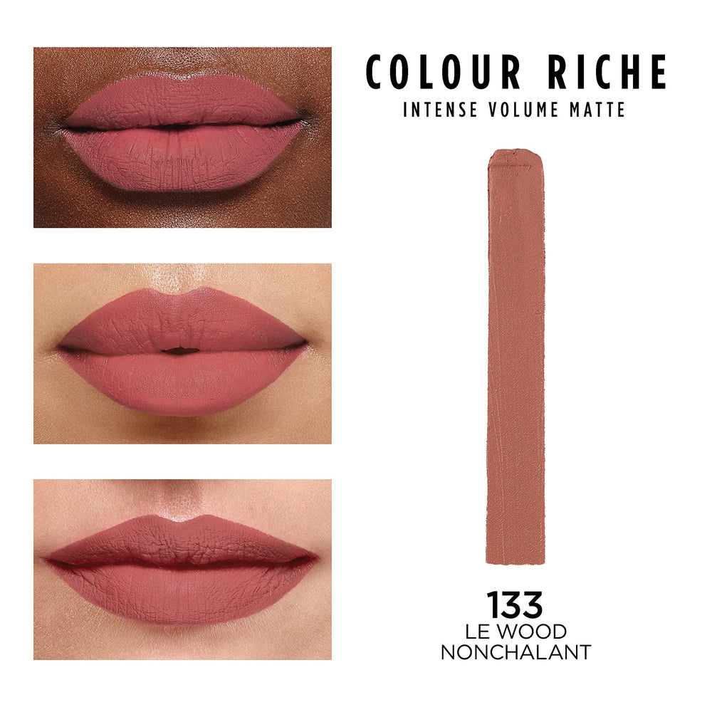 L'Oréal Paris Colour Riche Intense Volume Matte, textura mate suave para color duradero