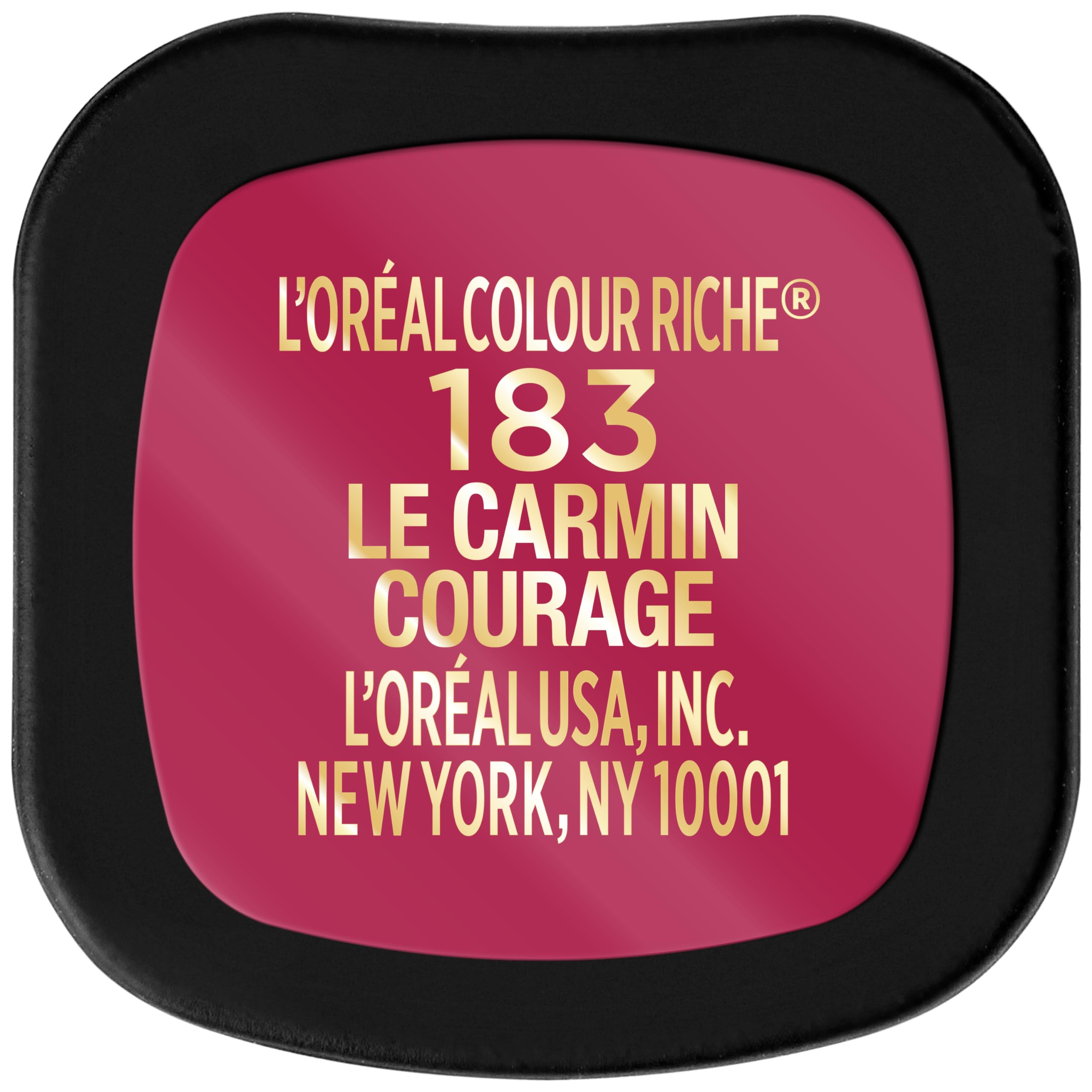 L'Oréal Paris Colour Riche Le Carmin Courage, sin manchas ni migración.