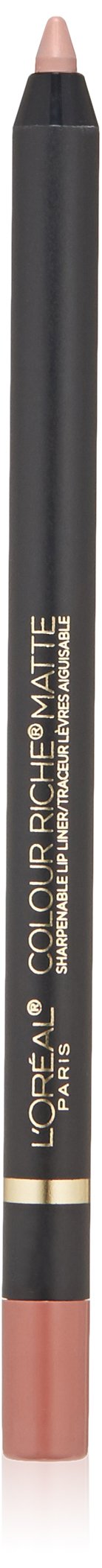 Perfilador labial L'Oréal Paris Colour Riche Matte para definición precisa.