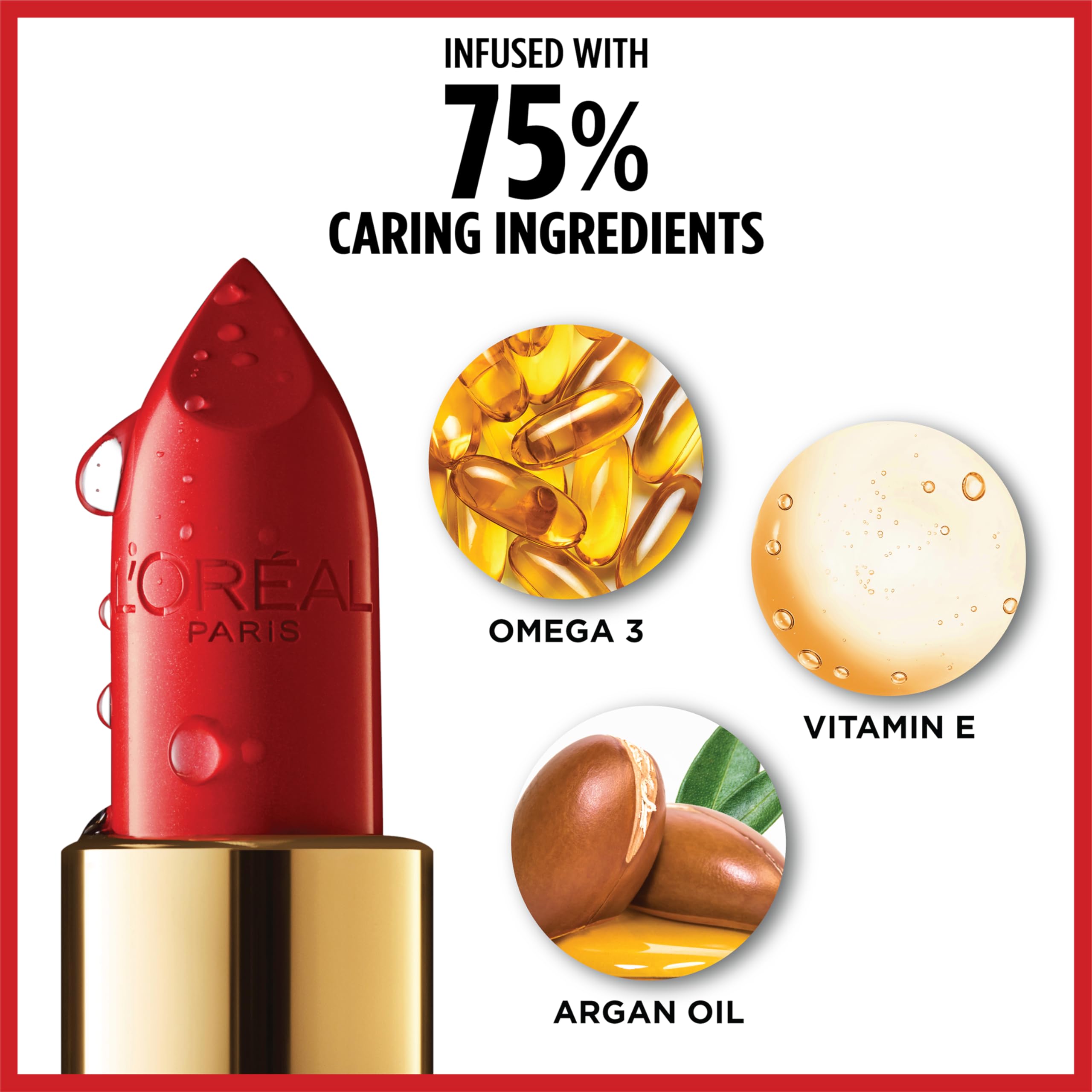 L’Oréal Paris Colour Riche Original Creamy, envase elegante que inspira confianza al aplicar.