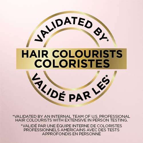 L'Oreal Paris Cabello natural o teñido obtiene brillo uniforme.