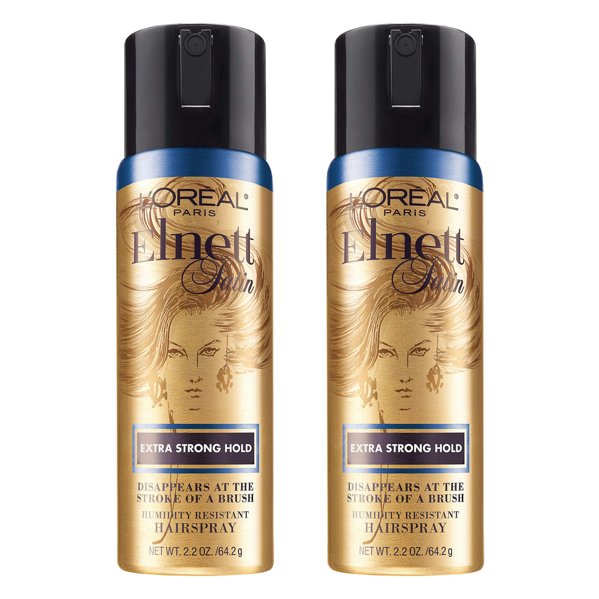 L'Oreal Paris Elnett spray neblina ultrafina que fija el peinado con tacto suave.