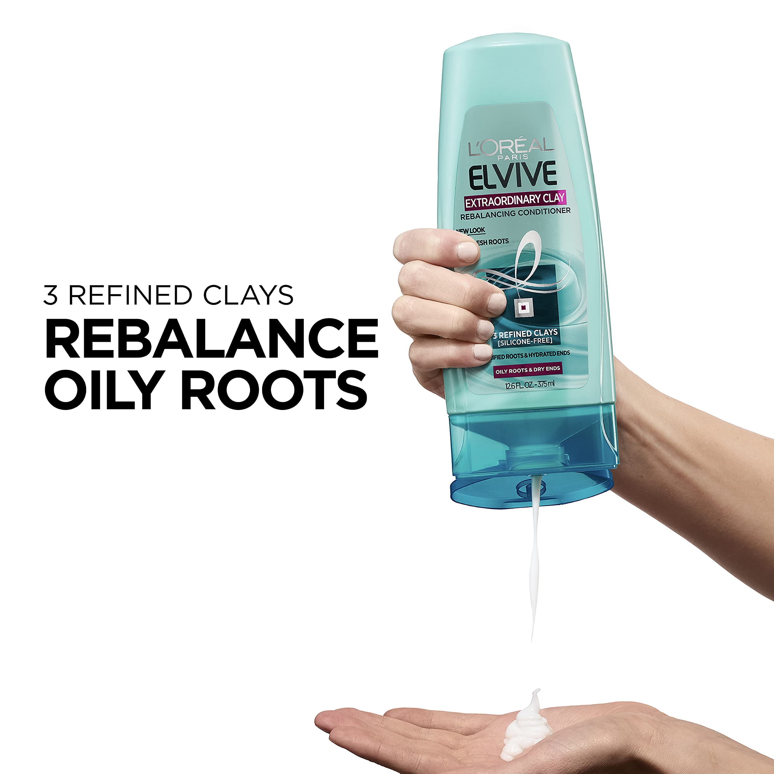 L’Oréal Paris Elvive Extraordinary Clay, cabello limpio desde la raíz tras el lavado