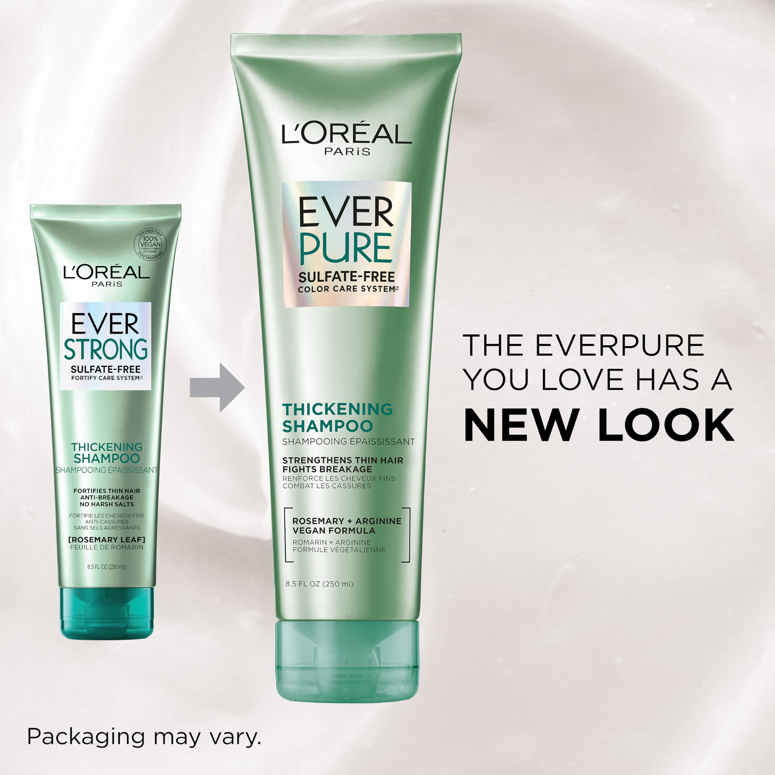 Cuidado para cabello fino y frágil de L'Oreal Paris EverPure