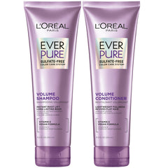 L'Oreal Paris EverPure champú volumen sin sulfatos para cabello fino y teñido.