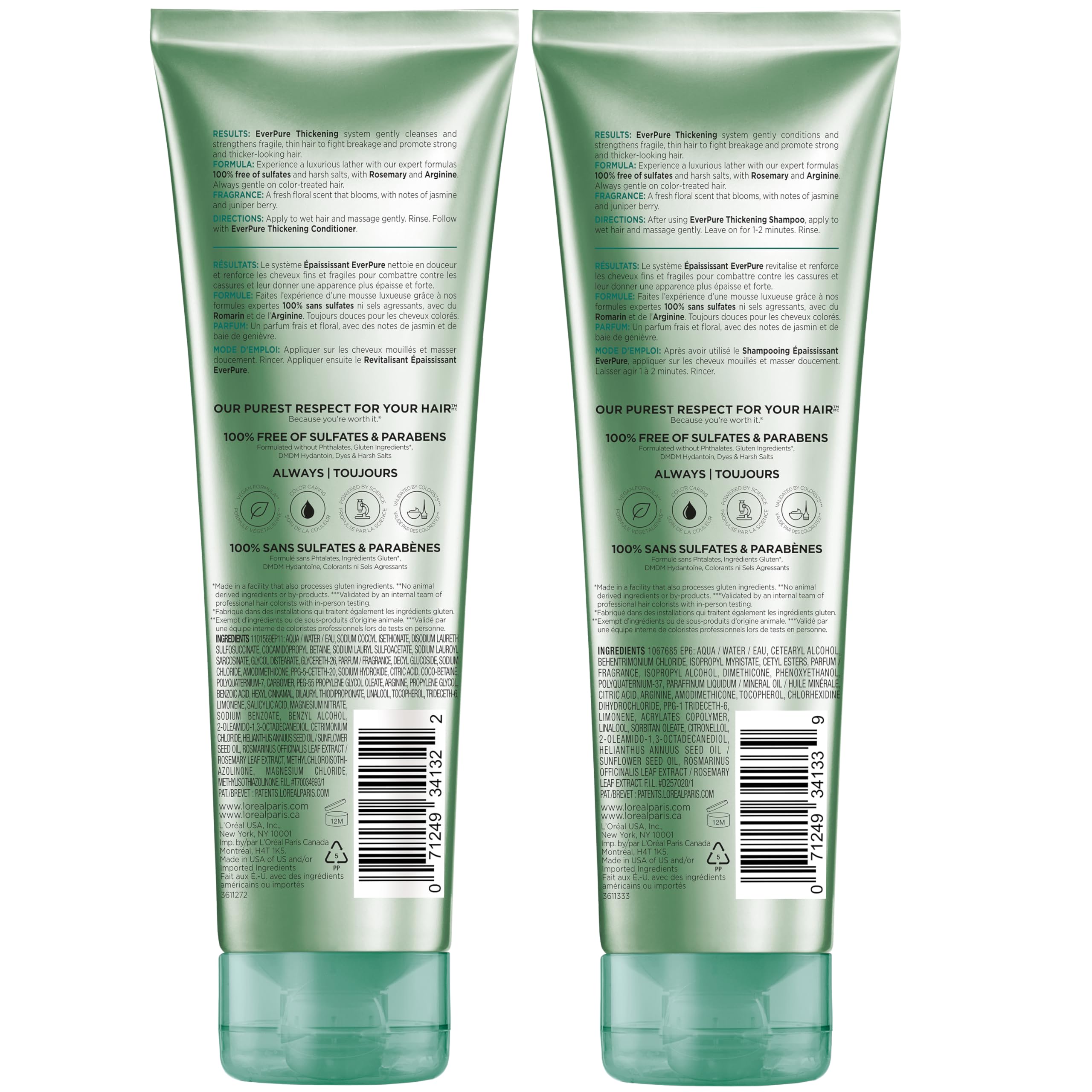 Kit EverPure: cuidado capilar completo para cabello fino