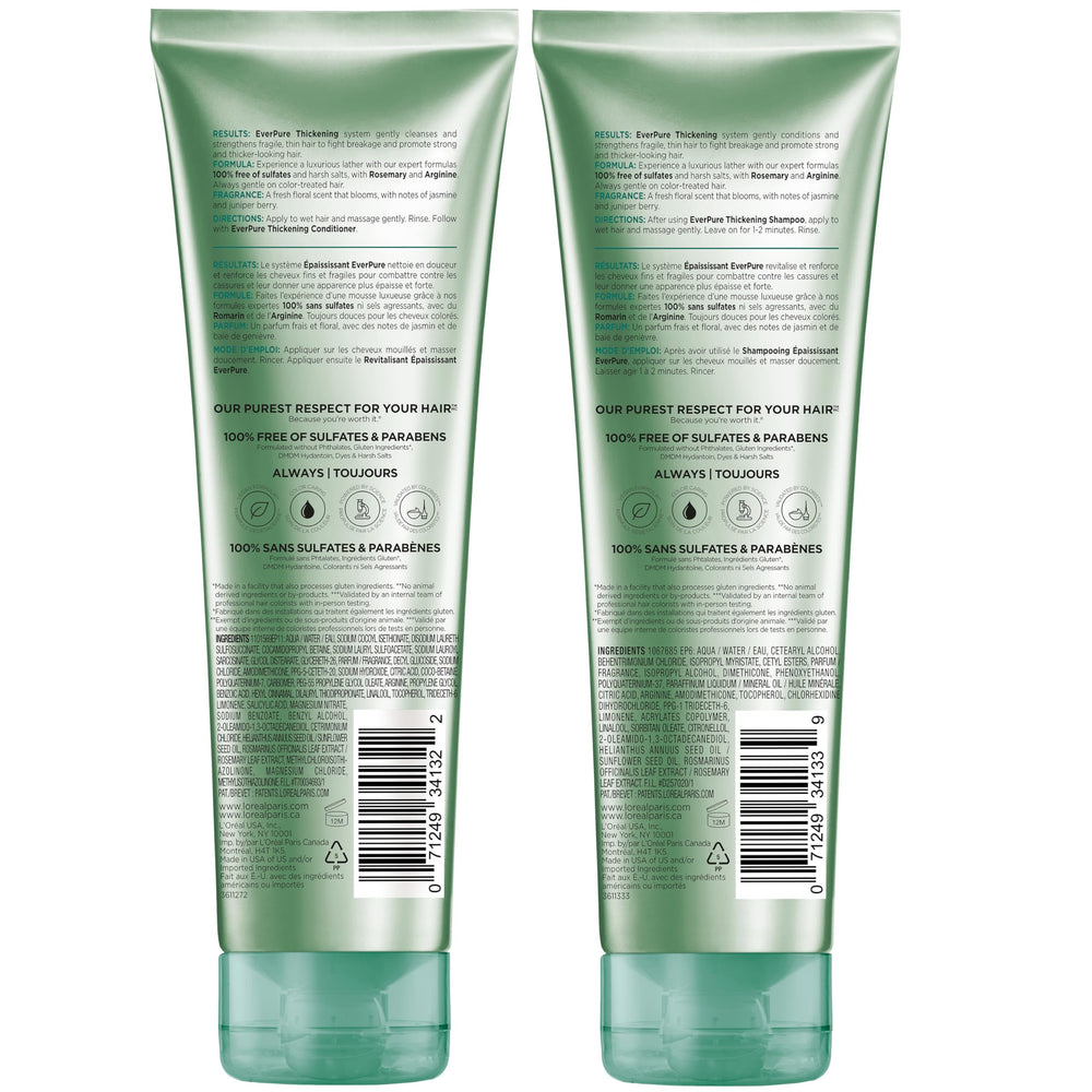 Kit EverPure: cuidado capilar completo para cabello fino