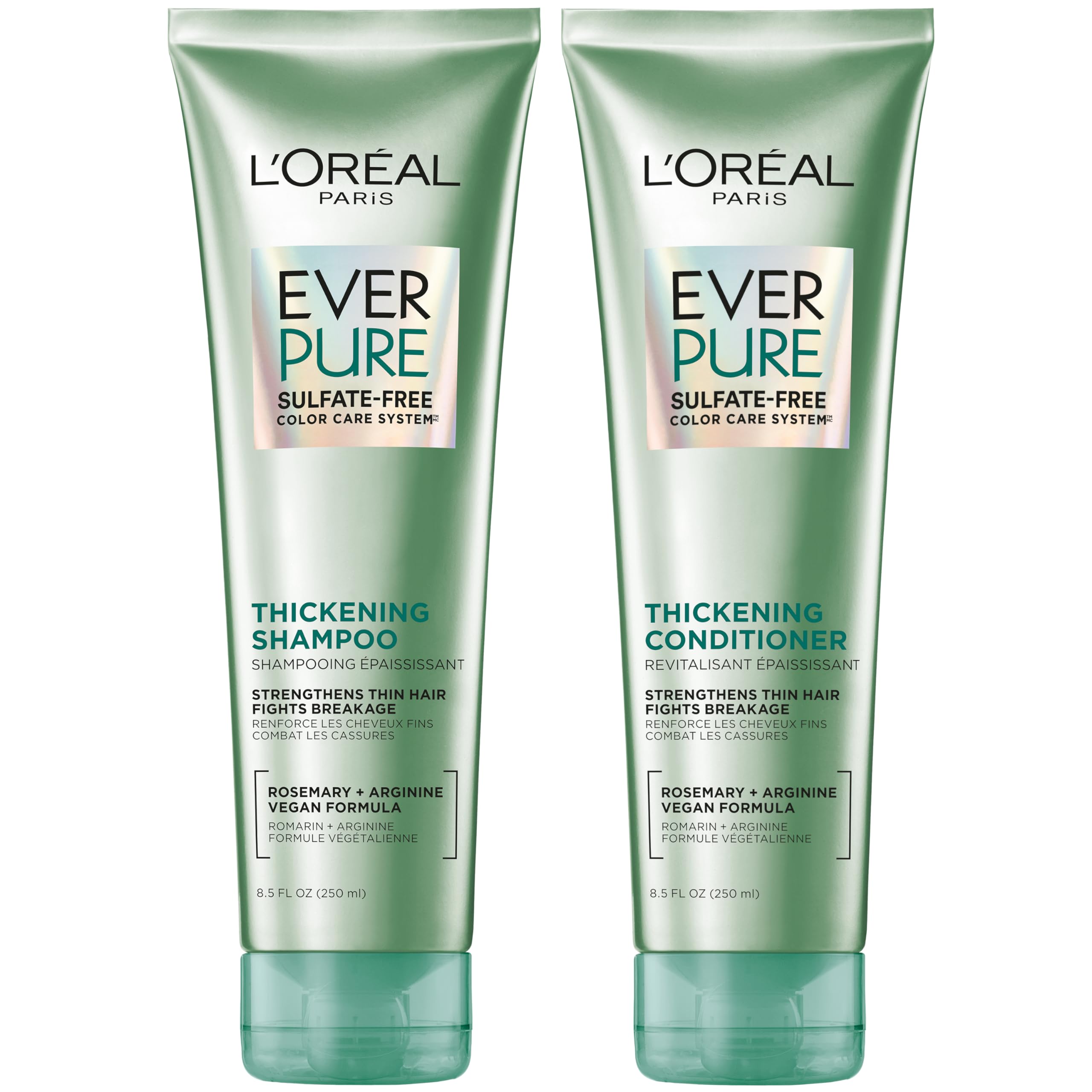L'Oreal Paris EverPure shampoo espumosa: sensación lujosa y limpieza suave para cabello fino