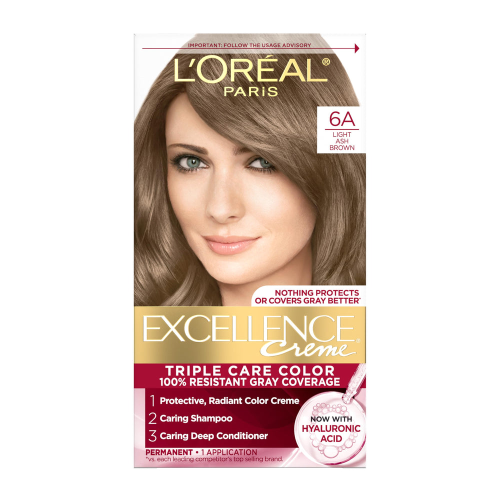 L’Oréal Paris Excellence Crème: aplicación de crema colorante para un color uniforme.