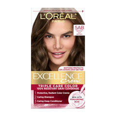 L'Oreal Paris Excellence Crème: cobertura de canas al 100%.