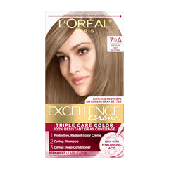 L'Oréal Paris Excellence Crème: cobertura-canas al 100% para un acabado natural.