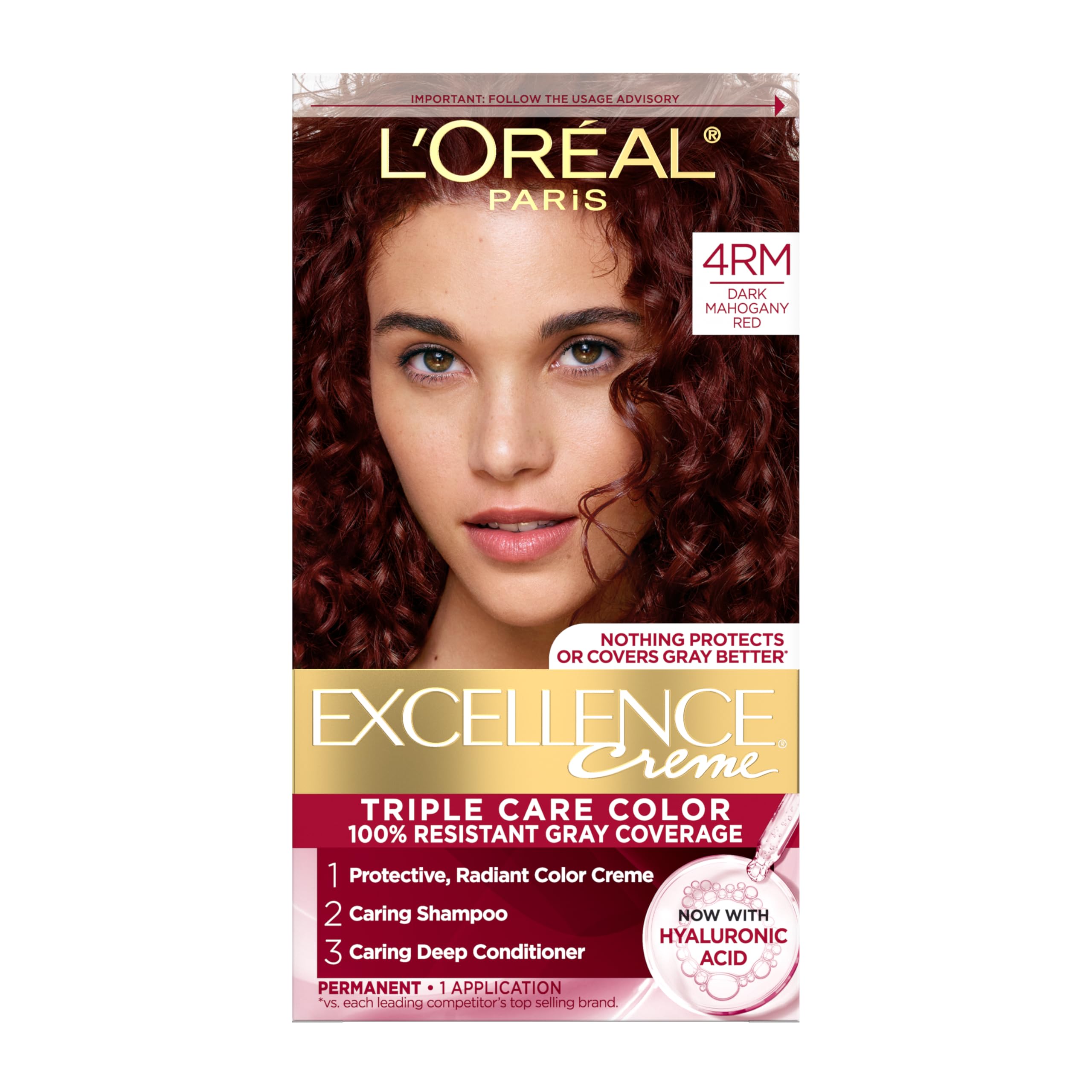 L'Oréal Paris Excellence Crème: empaque en caja listo para colorear