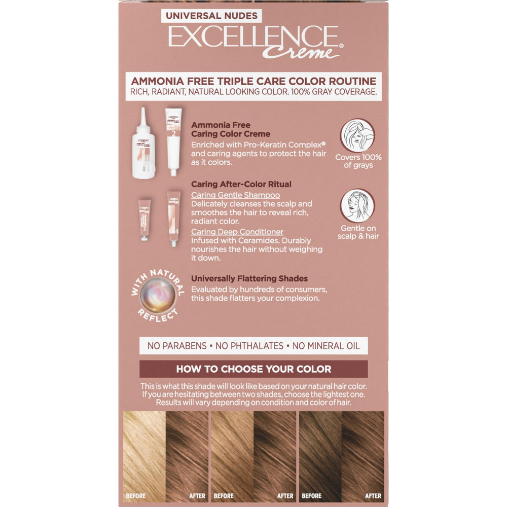 L Oreal Paris Excellence Universal Nudes ceramidas nutritivas para cabello