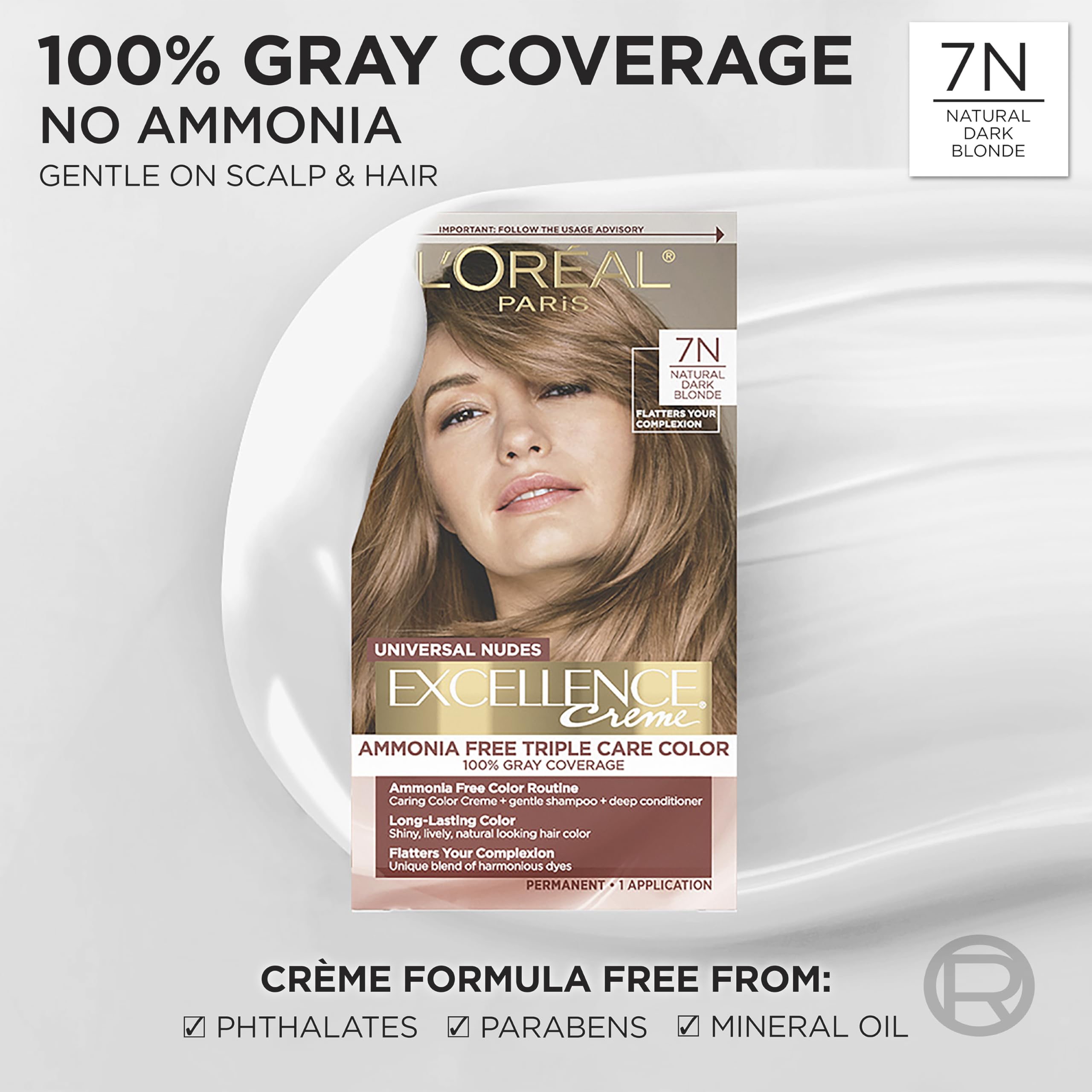 L Oreal Paris Excellence Universal Nudes crema color sin amoniaco para canas