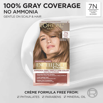 L Oreal Paris Excellence Universal Nudes crema color sin amoniaco para canas