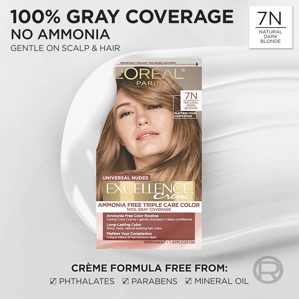 L Oreal Paris Excellence Universal Nudes crema color sin amoniaco para canas