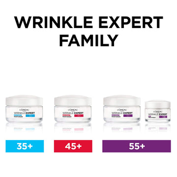 L’Oréal Paris Experto en Arrugas 55+ dermatológicamente probado para seguridad y piel sensible.
