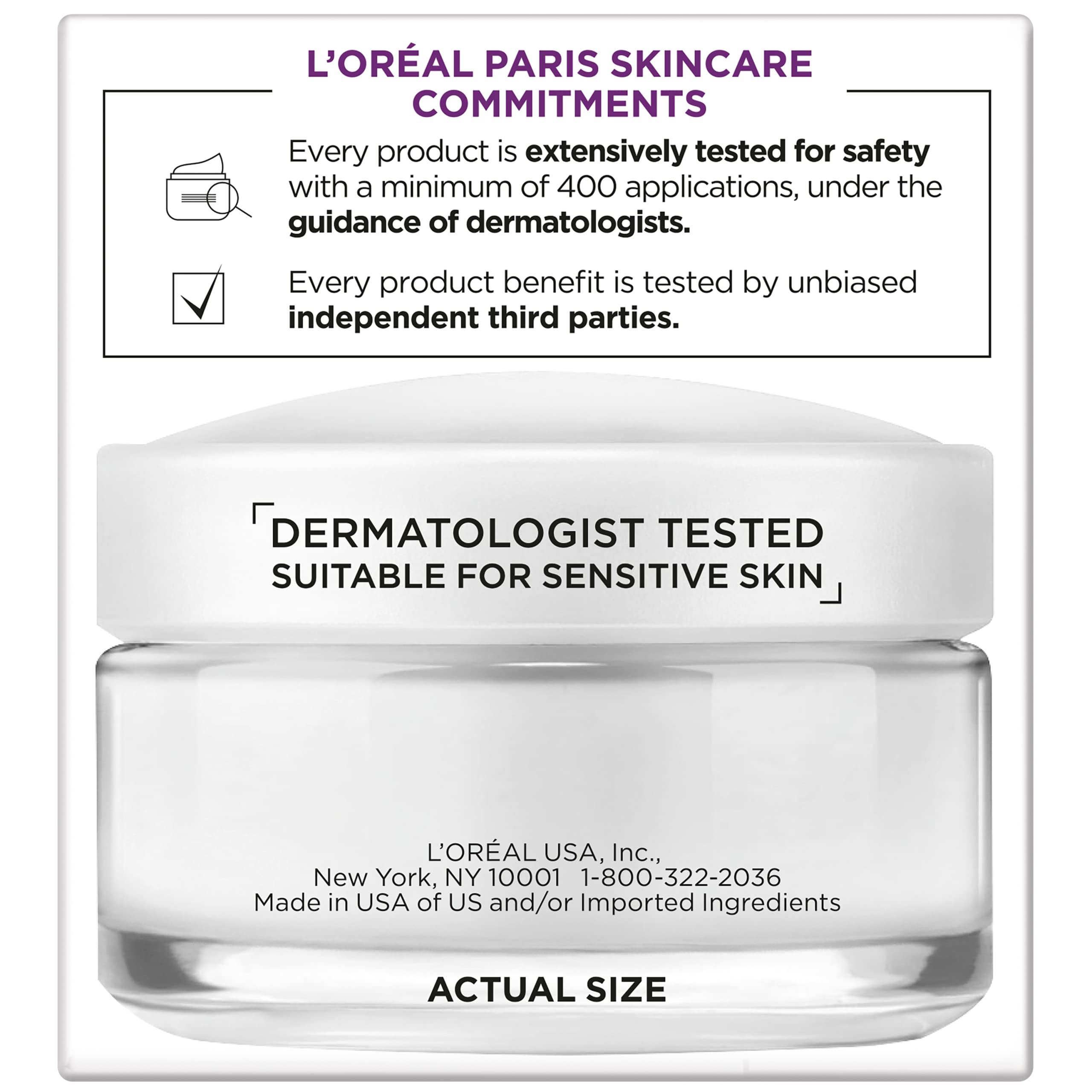 Piel sensible se beneficia de L’Oréal Paris Experto en Arrugas 55+.