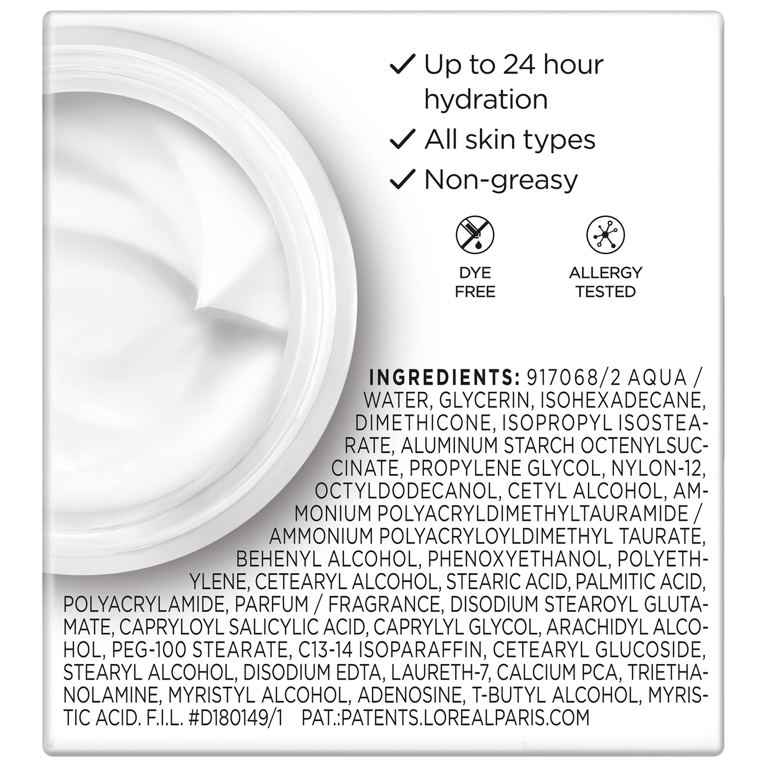 Textura crema suave de L’Oréal Paris Experto en Arrugas 55+.