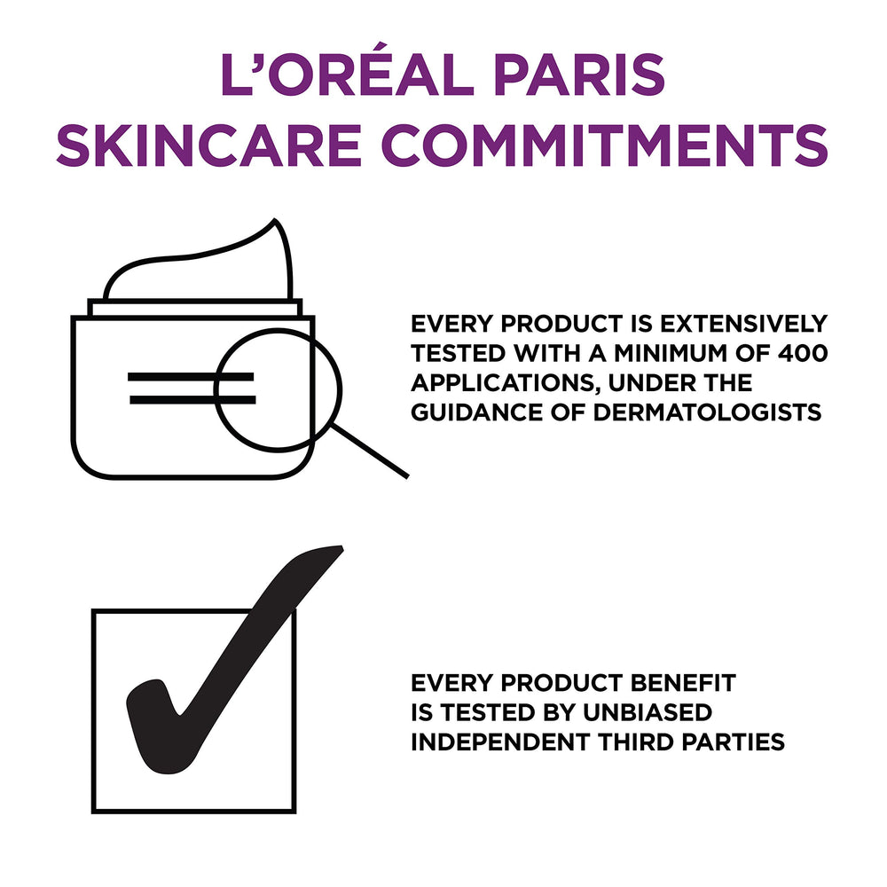 Uso diario recomendado con otros productos de la línea L’Oréal Paris Experto en Arrugas.