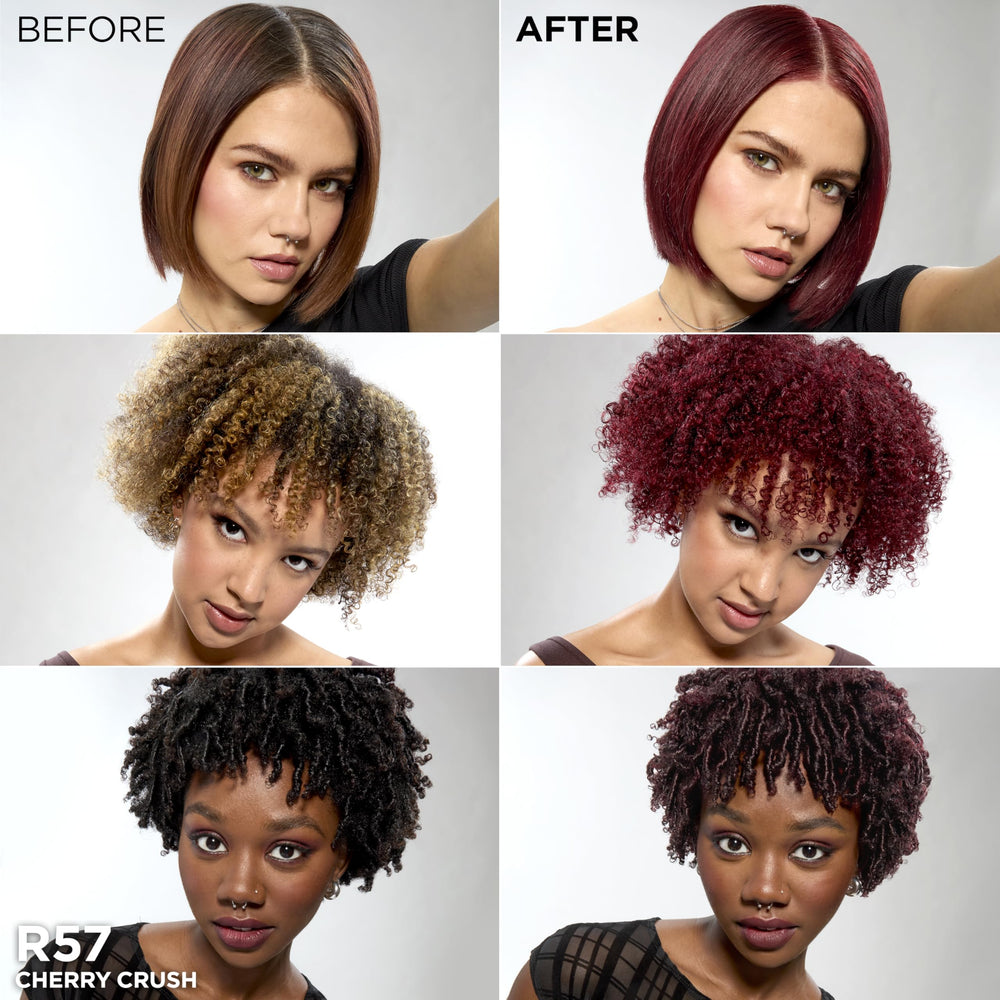 Color multifacetado Feria con brillo 3x en el cabello