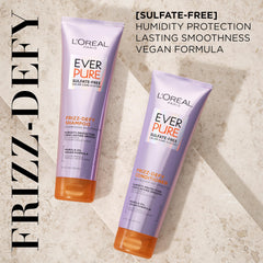 L’Oréal Paris Frizz Defy Acondicionador: botella suave que facilita el peinado diario